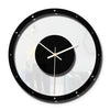 TM011 B Round Wooden Dial Transparent Acrylic Mute Wall Clock, TM011 B