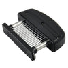 48-Pin Ultra Shrill Needle Stainless Steel Blades Meat Tenderizer for Chicken, Steak, Beef, Pork, Fish, 15x11.3x3.5cm