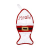 CX20223 Multi-function Fish Shape Christmas Sock Gift Bag Knife Fork Sleeve Christmas Tree Pendant Decoration, Fish Shape