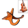 Ukulele Shelf Violin Wooden Zither Folding Vertical Bracket
