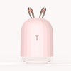 3life-318 2W Cute Rabbit USB Mini Humidifier Diffuser Aroma Mist Nebulizer with LED Night Light for Office, Home Bedroom, Capacity: 220ml, DC 5V, Rabbit USB Mini Humidifier