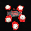 5 in 1 Halloween Horror Props April Fool Day Party Prop Body Parts Decoration Bloody Eye Balls, Bloody Eye