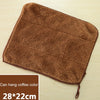 Bamboo Fiber Washing Dish Towel Kitchen Cleaning Cloth Double-Sided Scouring Cloth Water Absorption Non-Stick Oil,Can Hang,Random Color Delivery, Can Hang