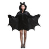 Halloween Costume Children and Women Bat Vampire Clothing Stage Performance Cosplay Clothing, Size:XXL, Bust: 102cm, Clothes Long: 79cm, Suggested Height:168-175cm, Size: XXL Adult
