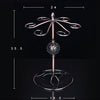 Iron Hanging Wine Glass Shelf Drain Rack Pearl Shape Cup Holder, TC-1010