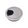2 PCS Desk Computer Desktop Zinc Alloy Round Threading Box Hole Cover, Hole Diameter: 50mm (Bright Gold), 50mm