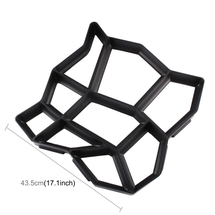 Manual Cement Concrete Road Mold Plastic Mold DIY Garden Pavement Mold, Garden Pavement Mold