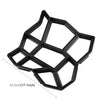 Manual Cement Concrete Road Mold Plastic Mold DIY Garden Pavement Mold, Garden Pavement Mold