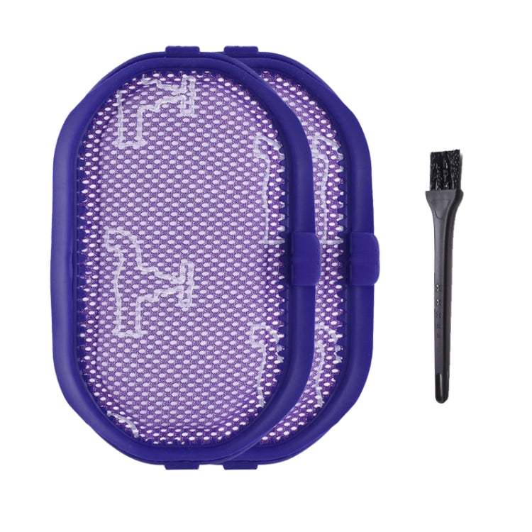 XD938 3 in 1 Strainer x 2 + Cleaning Brush for Dyson DC30 / DC31 / DC44 / DC56 Vacuum Cleaner Accessories, XD938