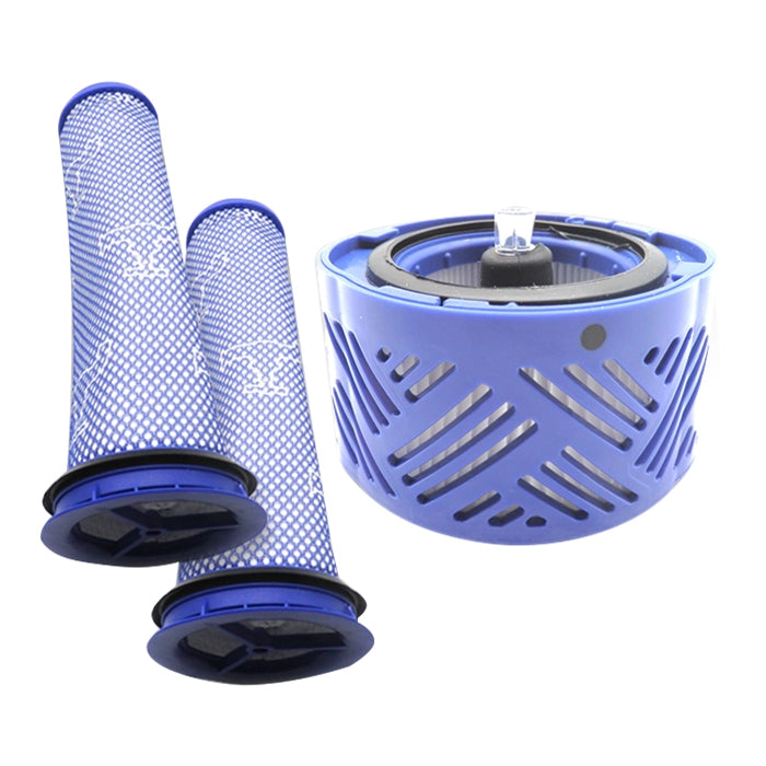 XD956 3 in 1 Rear Filter Core + 2 x Pre-filter for Dyson V6 Vacuum Cleaner Accessories, XD956