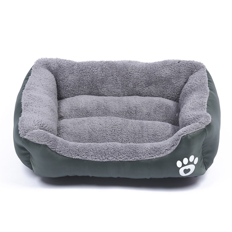 Candy Color Four Seasons Genuine Warm Pet Dog Kennel Mat Teddy Dog Mat, Size: 3XL, 110×82×20cm, Size: 3XL