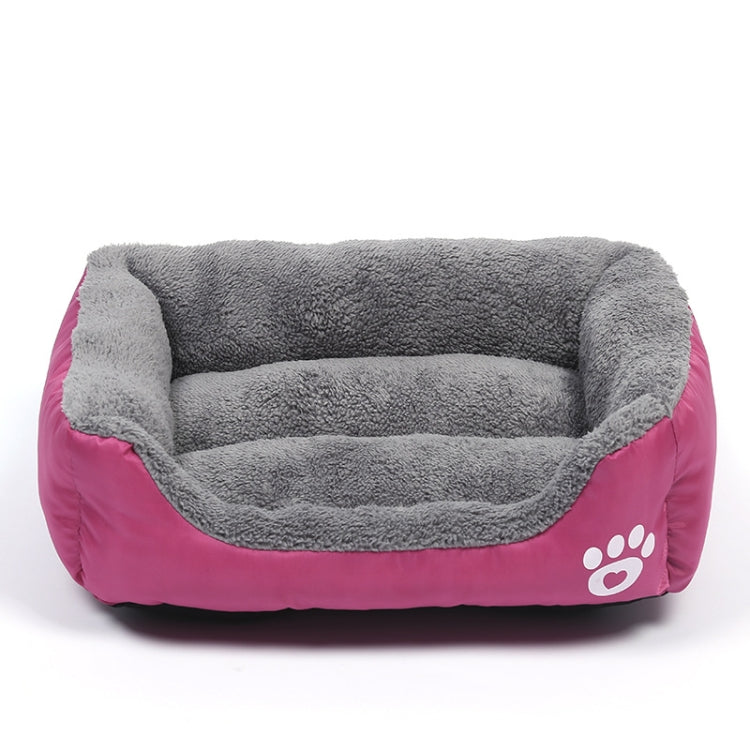 Candy Color Four Seasons Genuine Warm Pet Dog Kennel Mat Teddy Dog Mat, Size: L, 66×50×14cm, Size: L