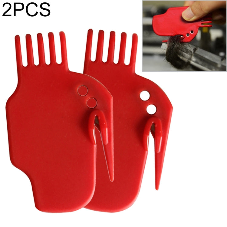 2 PCS Universal Sweeping Robot Accessories Flat Brush Cleaner for