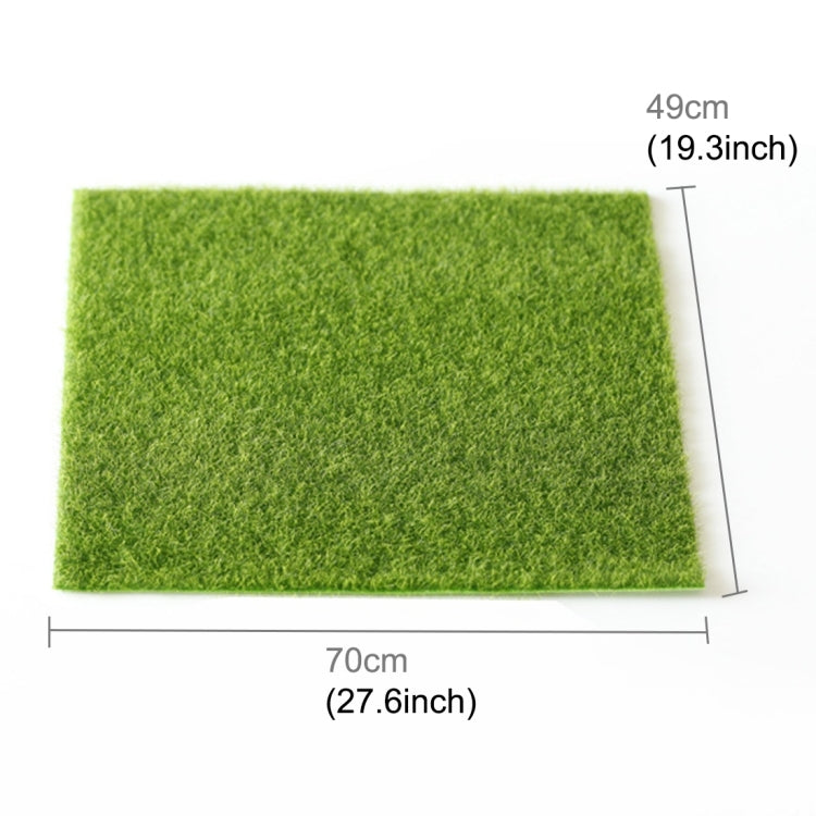 Simulation of Small Lawn Moss Micro-landscape Green Grass Landscape Home Creative Lawn Moss Jewelry Micro Simulation of Creative Landscape Ecological Lawn, Size: 49 x 70cm, 49 x 70cm