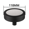 Removable and Washable 304 Stainless Steel Round Pressurized Top Spray Shower Head, Size: 118mm, Pattern H