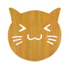 5pcs Cute Cartoon Kitchen Table Protect Wood Cup Pad Heat Insulation Coaster Mat, Random Style Delivery, Table Mats 2