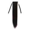 Natural Long Straight Hair Ponytail Bandage-style Wig Ponytail for Women，Length: 60cm
