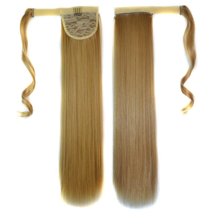 27M613# Invisible Seamless Bandage-style  Wig Long Straight Hair Wig Ponytail, 27M613#