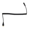 HDMI Male to HDMI Female Retractable Coiled Adapter Cable, Coiled Cable Stretches to 2.4m, HDMI AM to AF