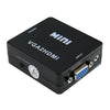 HOWEI HW-2107 HD 1080P Mini VGA to HDMI Scaler Box Audio Video