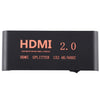 CY-041 1X2 HDMI 2.0 4K/60Hz Splitter, EU Plug, 1X2