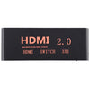3X1 4K/60Hz HDMI 2.0 Switch with Remote Control, EU Plug, 3X1