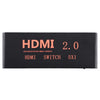 5X1 4K/60Hz HDMI 2.0 Switch with Remote Control, EU Plug, 5X1