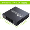 NEWKENG NK-8S SCART + HDMI to HDMI 720P / 1080P HD Video Converter Adapter Scaler Box, NK-8S SCART + HDMI to HDMI
