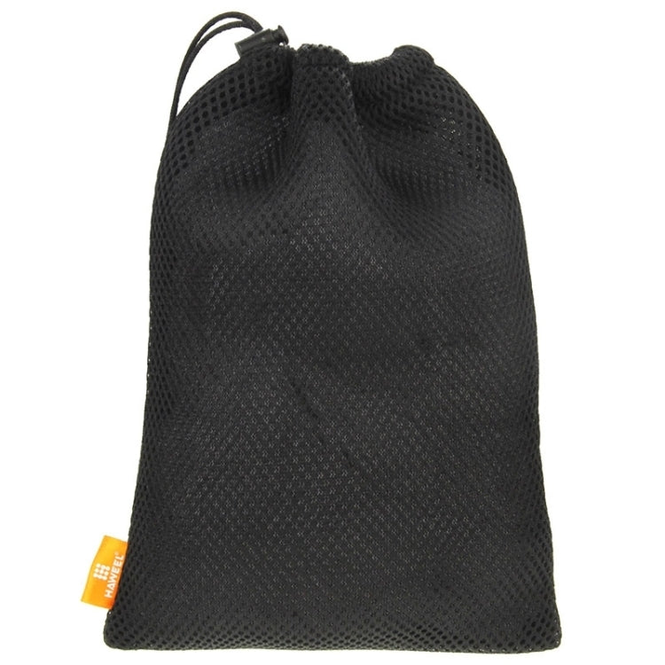 HAWEEL Nylon Mesh Drawstring Pouch Bag with Stay Cord for up to 7.9 inch Screen iPad and Tablet, Size: 24cm x 16cm, 7.9 inch