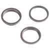 3 PCS Rear Camera Glass Lens Metal Outside Protector Hoop Ring for iPhone 13 Pro Max, For iPhone 13 Pro Max