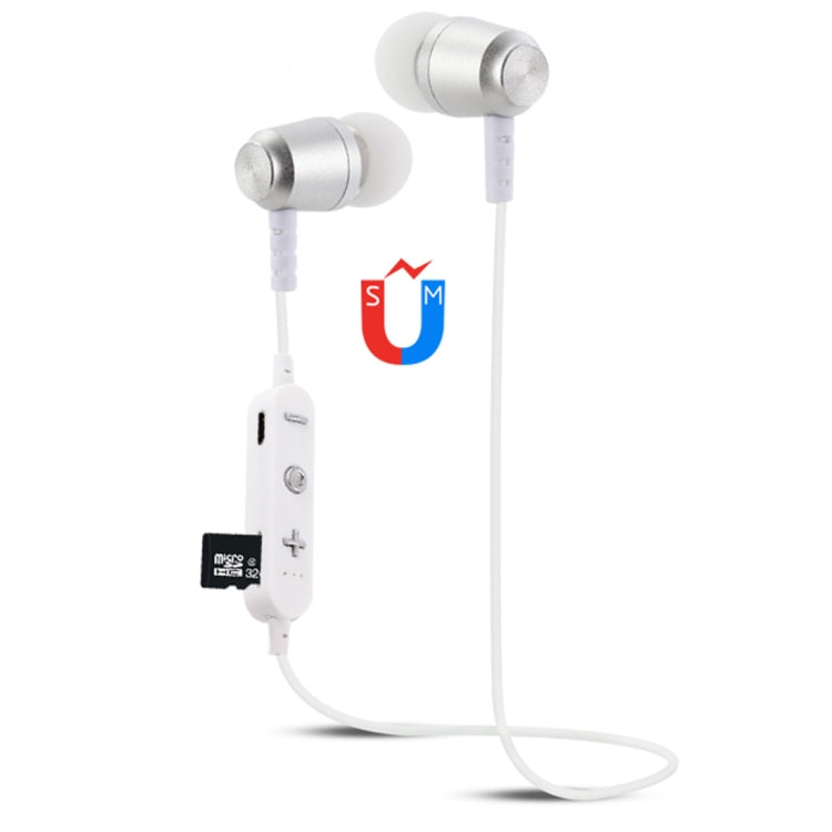 F15 Bluetooth 4.2 Hanging Neck Design Bluetooth Headset, Support Music Play & Switching & Volume Control & Answer