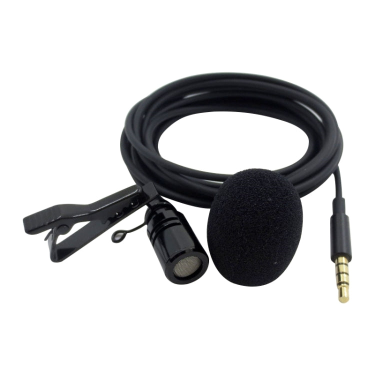 ZS0154 Recording Clip-on Collar Tie Mobile Phone Lavalier Microphone