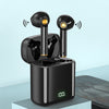 F730 TWS IPX4 Waterproof Digital Display Half in-ear Bluetooth Earphone, F730 Black
