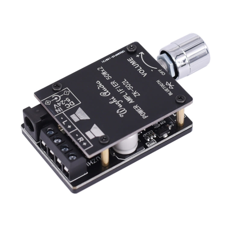 ZK-502L Bluetooth 5.0 12/24V Wireless Stereo Audio Digital Power