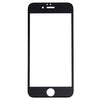 0.1mm 9H Full Screen Flexible Fiber Tempered Glass Film for iPhone 6 Plus & 6s Plus, For iPhone 6P & 6sP Black