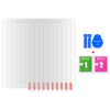 10 PCS for iPhone 8 / 7 0.26mm 9H Surface Hardness 2.5D Explosion-proof Tempered Glass Non-full Screen Film, For iPhone 8 / 7(10 PCS)