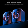 A2 USB 2.0 Wire-controlled Non-luminous Mobile Phone Computer Mini Desktop Speaker, Non-luminous