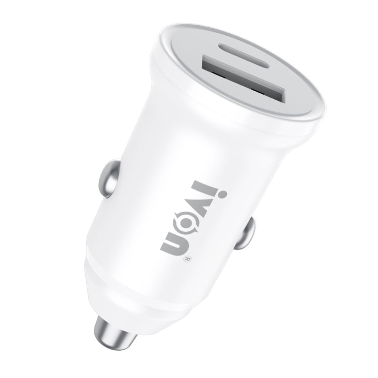 IVON CC45 20W PD 3.0 USB-C / Type-C + QC 3.0 USB Port Mini Car Charger, CC45