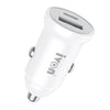 IVON CC45 20W PD 3.0 USB-C / Type-C + QC 3.0 USB Port Mini Car Charger, CC45