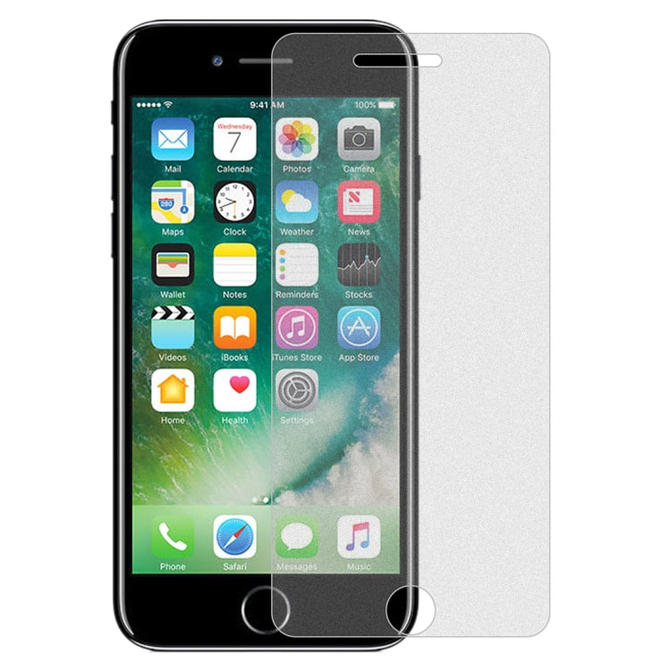 10 PCS Non-Full Matte Frosted Tempered Glass Film for iPhone 7 Plus / 8 Plus, For iPhone 7 Plus / 8 Plus(10 PCS)