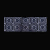 10 PCS Flashlight Lens for iPhone 7 Plus, For iPhone 7 Plus
