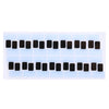 100 PCS LCD Display Flex Cable Black Adhesive Strip Sticker for iPhone 8, For iPhone 8