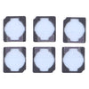 100 PCS Back Camera Sponge Foam Slice Pads for iPhone 8, For iPhone 8