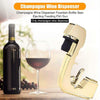 Plastic Wrapped Metal Bubbly Blaster Champagne Bottle Squirt Gun Bar Tool, Plastic Wrapped Metal