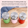 Stainless Steel Glass Seasoning Jar Kitchen Supplies, Stainless Steel