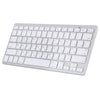 WB-8022 Ultra-thin Wireless Bluetooth Keyboard for iPad, Samsung, Huawei, Xiaomi, Tablet PCs or Smartphones, Russian Keys, Russian Keys