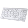 WB-8022 Ultra-thin Wireless Bluetooth Keyboard for iPad, Samsung, Huawei, Xiaomi, Tablet PCs or Smartphones, Spanish Keys, Spanish Keys