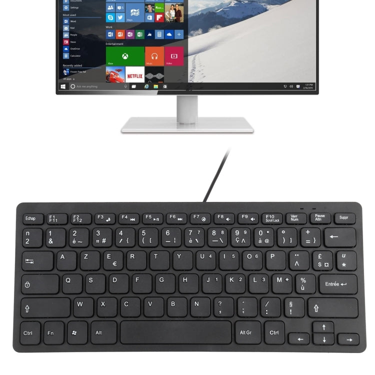 TT-A01 Ultra-thin Design Mini Wired Keyboard