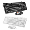 ZGB S500 Square Keycap Wired Keyboard + Mouse Set, S500 Square Keycap (Black), S500 Square Keycap (White)
