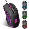 HXSJ X100 7-buttons 3600 DPI Cool Glowing Wired Gaming Mouse